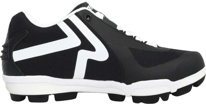 RIP-IT Ringor SwiftStep Women's Softball Moulded Cleats - Black Black White / 6