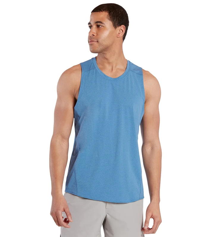 Public Rec Endurance Tank Blue Salt / S