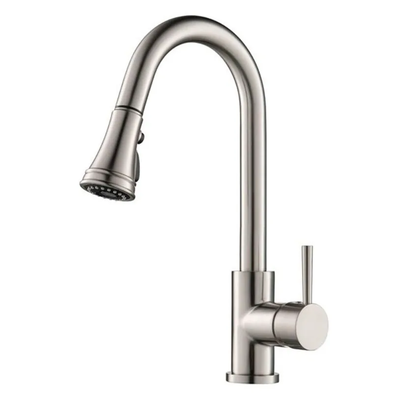 Woodbridge Kitchen Faucet Single Handle Pull-Down Stainless Steel - Brushed Nickel
