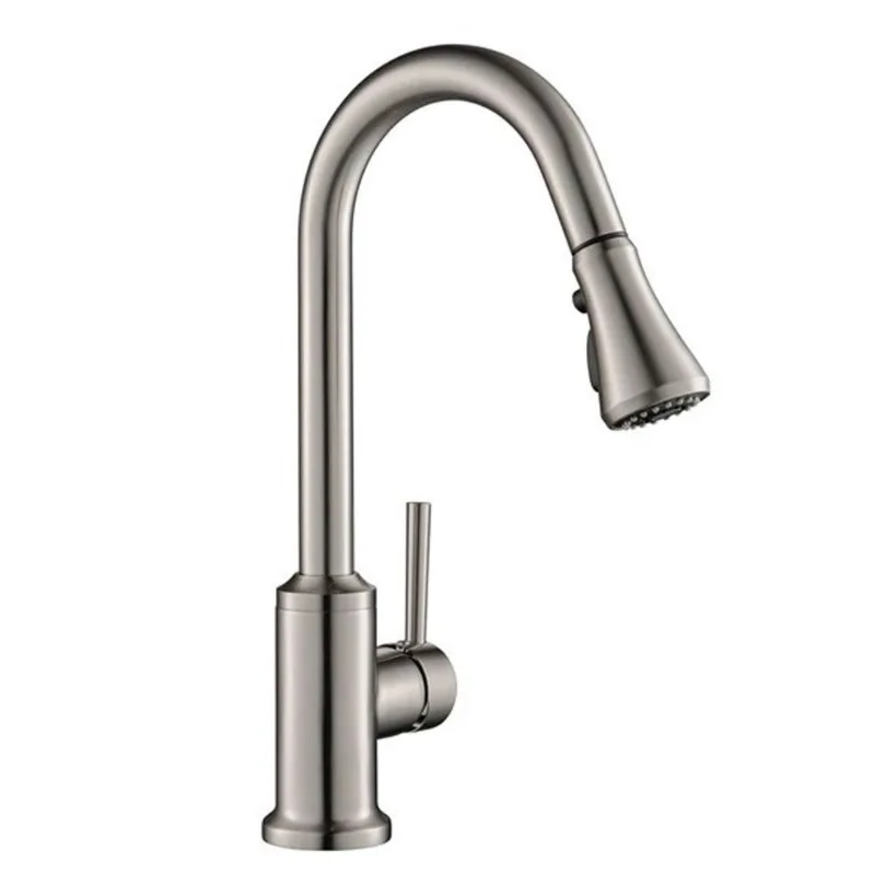 Woodbridge Kitchen Faucet Single Handle Pull-Down Stainless Steel - Brushed Nickel