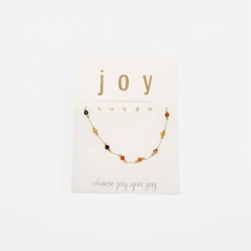 Radiant Beaded Necklace Multicolor