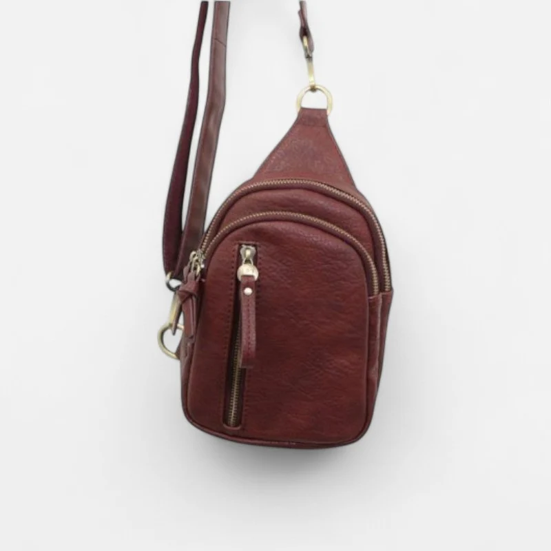 Joy Susan Skyler Sling Bag Dark Cherry / OS / Medium