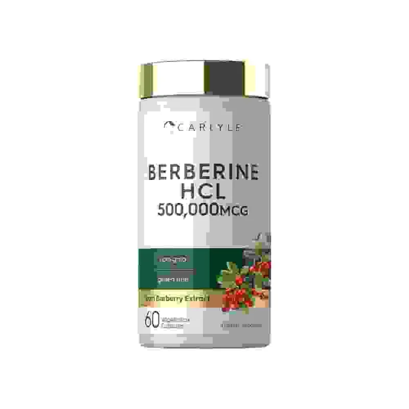 Carlyle Berberina HCl 500 mg Soporte para el Bienestar Metabólico 60 Cápsulas Vegetarianas Carlyle Berberina HCl 500 mg Soporte para el Bienestar Metabólico 60 Cápsulas Vegetarianas