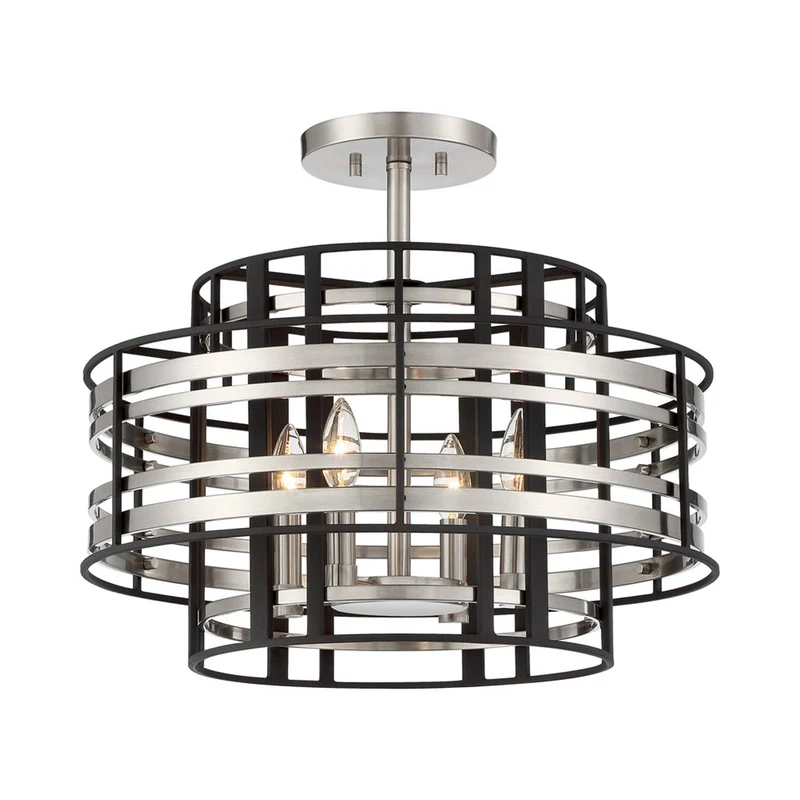 Presten Semi Flush Mount Ceiling Light