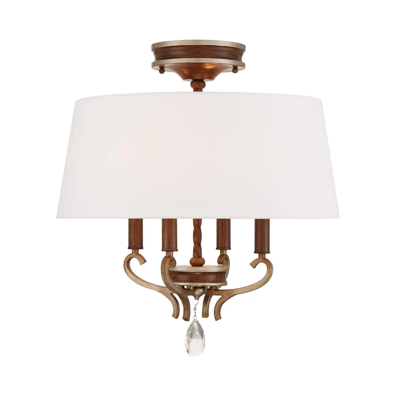 Magnolia Manor Semi Flush Mount Ceiling Light