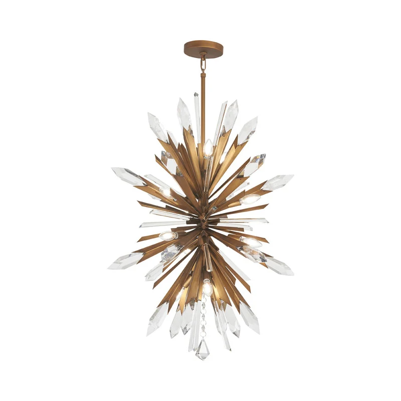 Elsa Chandelier Piastra Gold / 26.25-Inch