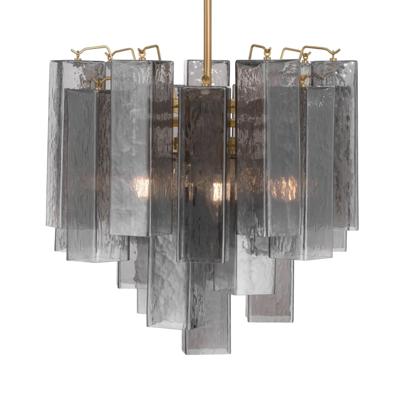 Metropolitan Torvento Pendant Light Grey / 33"
