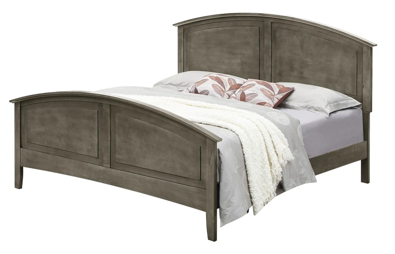 Bed For Cozy Spaces Elegant Dark Gray / Queen