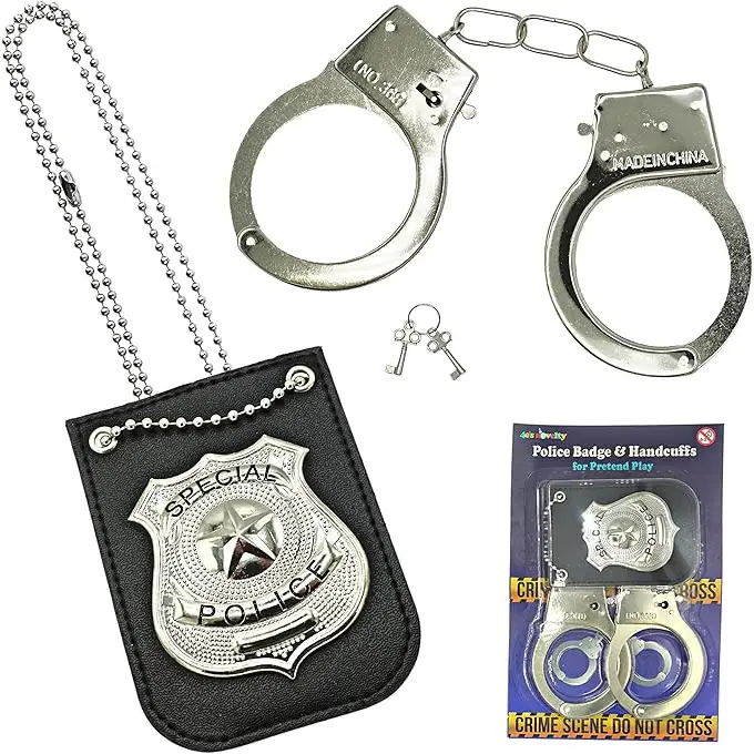 Police Accessories for Kids - Pretend Play Gear, Costume Dress Up
