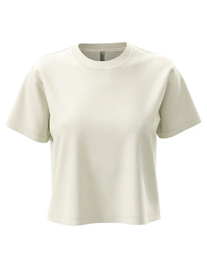 Women´s Heavyweight Boxy T-Shirt Bone / M