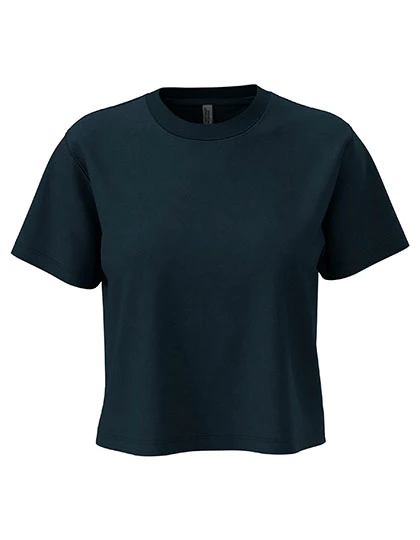 Women´s Heavyweight Boxy T-Shirt Midnight Navy / 3XL