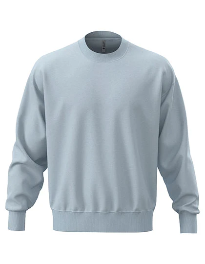 Unisex Heavyweight Sweatshirt Stonewash Denim / M