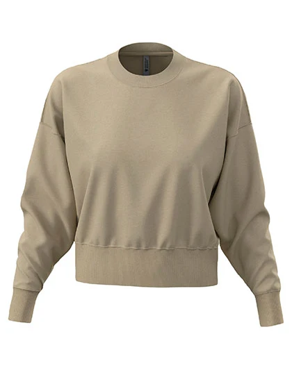 Women´s Heavyweight Sweatshirt Tan / L