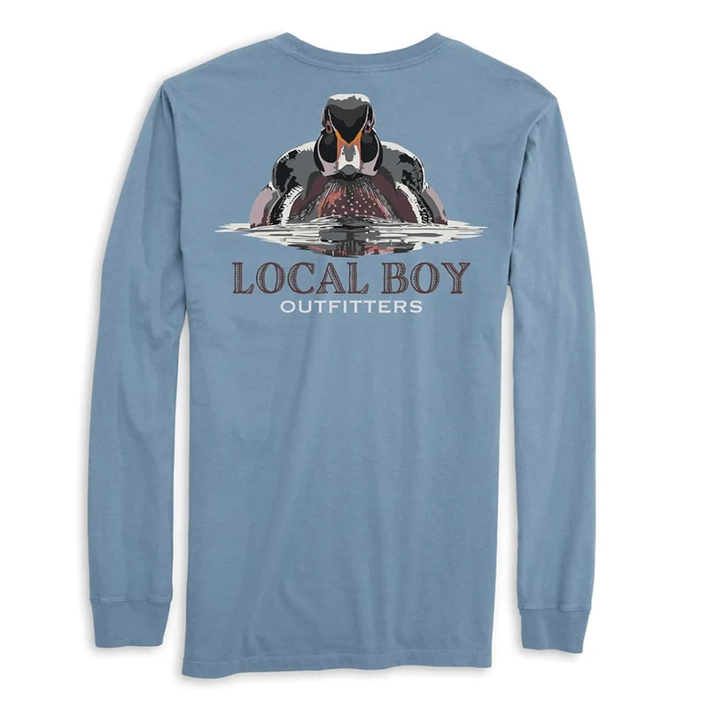 Local Boy Men's Woodrow Long Sleeve T-Shirt SLATE / XLRG