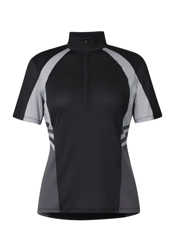 Always Cool Ice Fil Short Sleeve Shirt Black / L