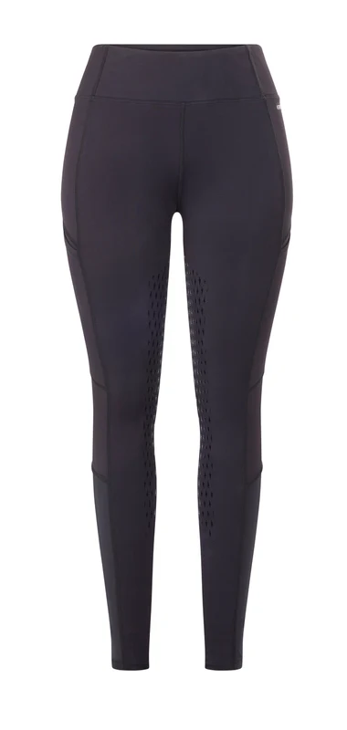 Kerrits® Thermo Tech™ Full-Leg Tight 2.0 Black/Black / 2X