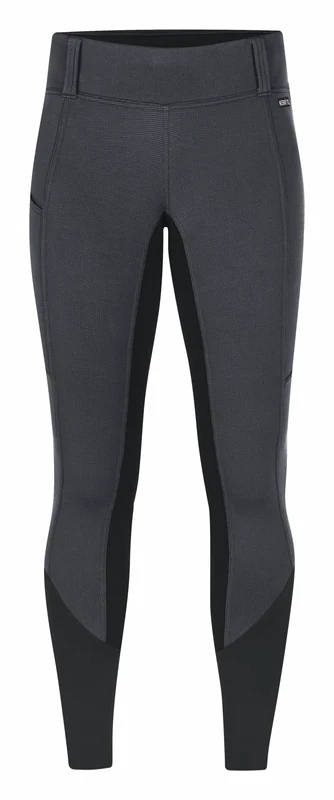 Kerrits Ladies Sit Tight Wind Pro Full Seat Breeches Peppercorn / Large