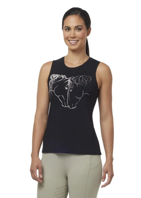 Kerrits Ladies Synergy Horse Tank Dark Ginger / Medium