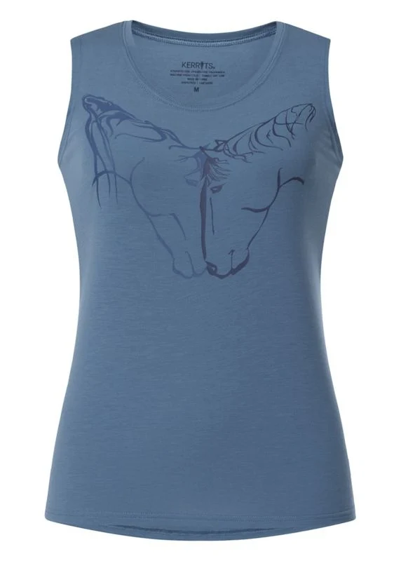 Kerrits Ladies Synergy Horse Tank Dewdrop / Large