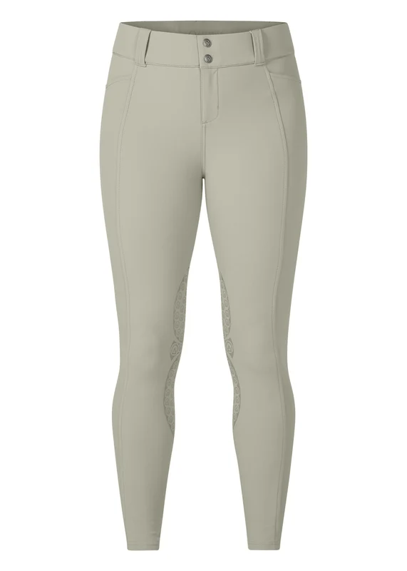 Kerrits Ladies Affinity Pro Silicone Knee Patch Breeches Sand / 40