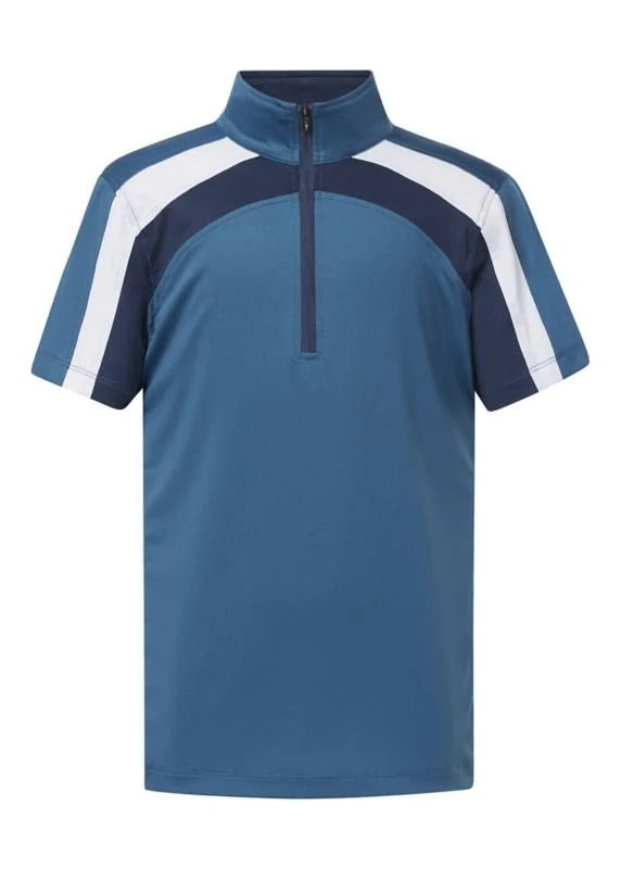 Kerrits Kids TopRail Coolcore SS Solid Atlantic / Large