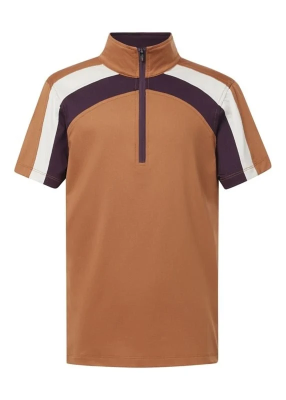 Kerrits Kids TopRail Coolcore SS Solid Ginger / X-Large