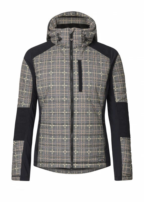 Kerrits Ladies Bits of Plaid Quilt Jacket EQ Plaid / X-Large