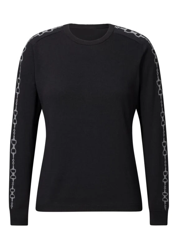 Kerrits Snaffle Bits Sweater Black / Medium
