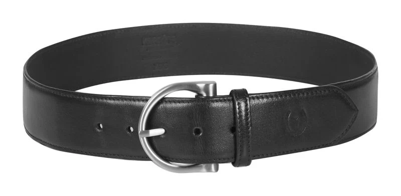 Kerrits Ladies Simple D Leather Belt Dark Bay / XS/S