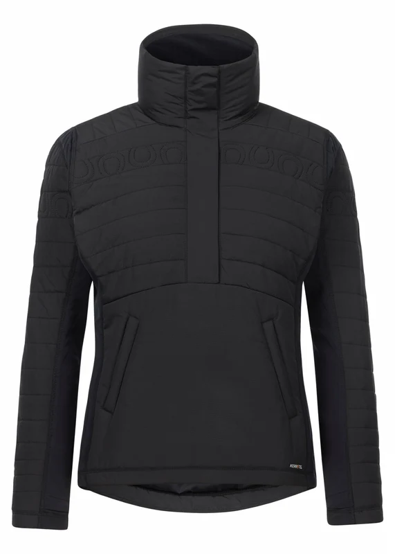 Kerrits Hoofprint Quilted PO Jacket Black / X-Small