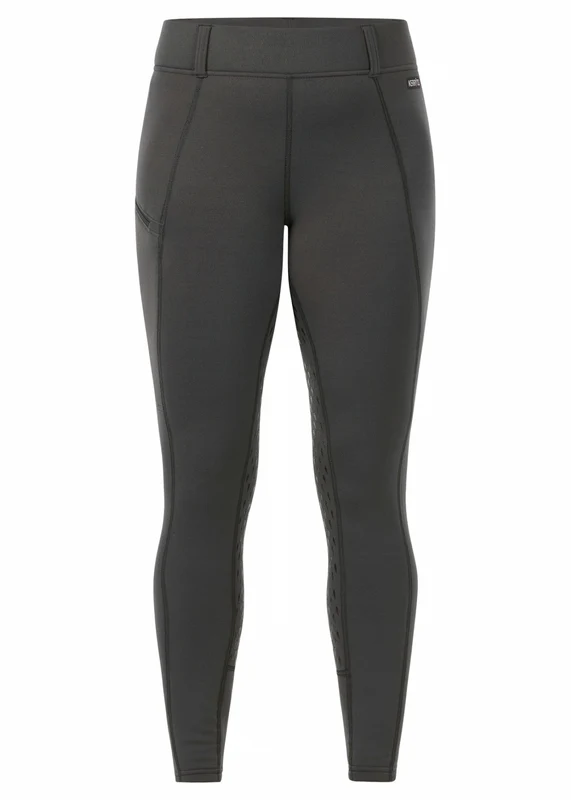 Kerrits Ladies Power Stretch Fleece Full Seat Pocket Riding Tights Pine / 2X-Large