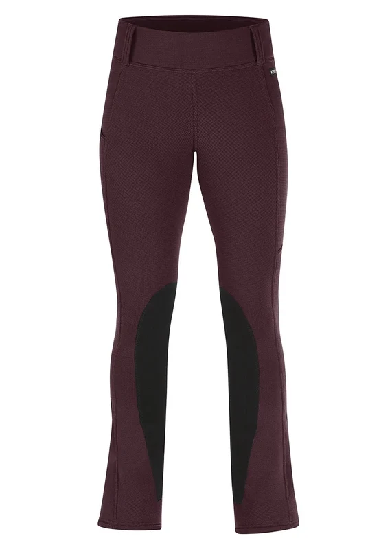 Kerrits Ladies Sit Tight Wind Pro Knee Patch Bootcut Breeches Sequoia / 1X-Large