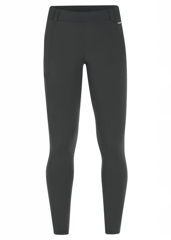 Kerrits Kids Power Stretch Pocket Knee Patch Tights Pine / X-Large