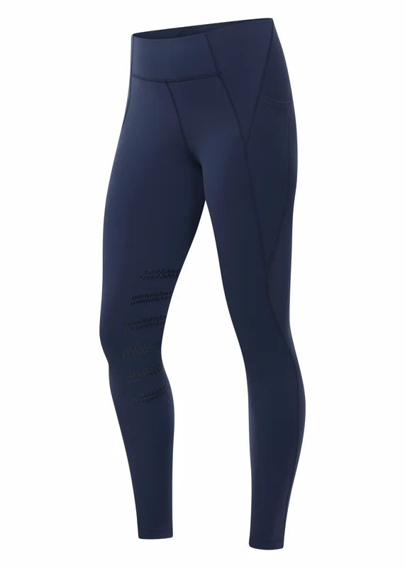 Kerrits Coolcore Powerlite Knee Patch Pocket Tights Nightfall / 2X-Large