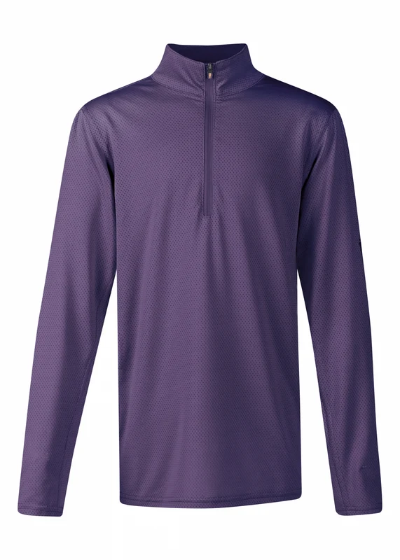 Kerrits Kids Ice Fil Lite Long Sleeve Riding Shirt Purple / X-Large