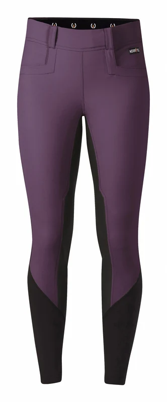 Kerrits Ladies Griptek Ii Full Seat Breeches Velvet Plum / Small