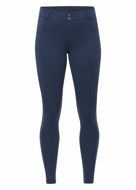 Kerrits Free Motion Coolcore Knee Patch Breeches Nightfall / X-Small