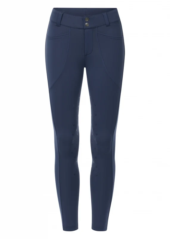 Kerrits Kids Free Motion Coolcore Knee Patch Breeches Nightfall / X-Large