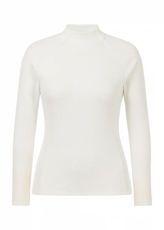 Kerrits Align Textured Mock Neck Soft White / 1X-Large