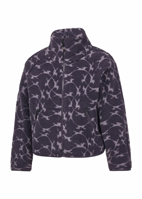 Kerrits Berber Flying Horse Jacket Elderberry / XX-Small