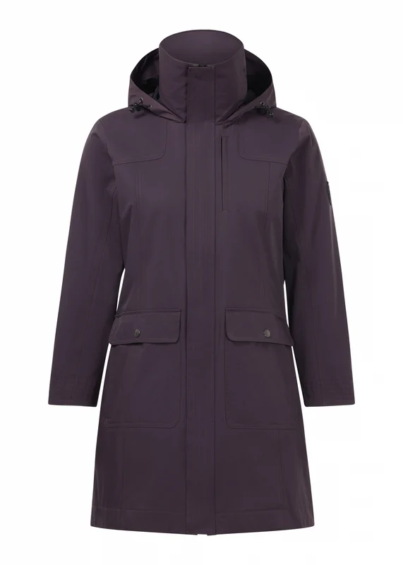 Kerrits Weatherlock Three Quarter Length Jacket Elderberry / X-Small