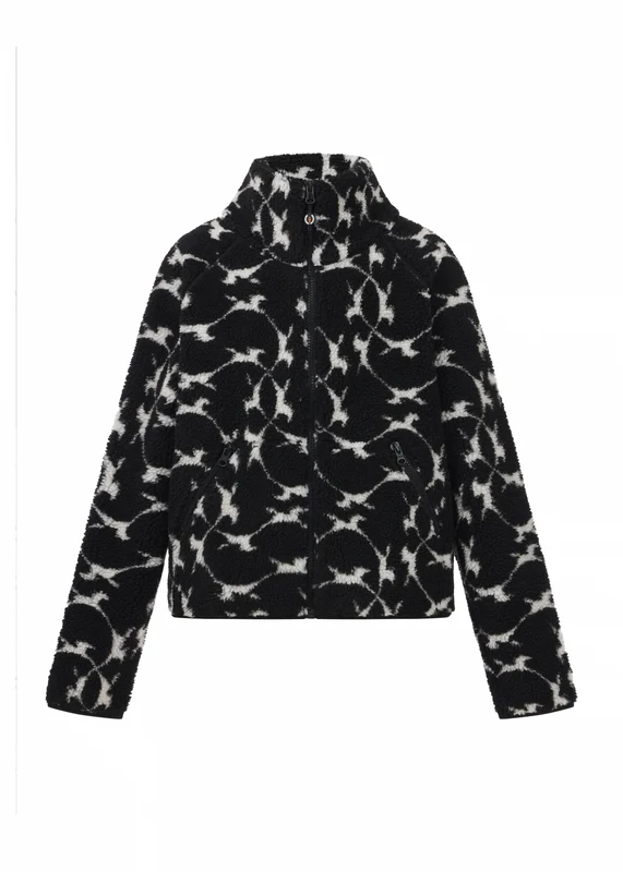 Kerrits Kids Berber Flying Horse Jacket Black / X-Small
