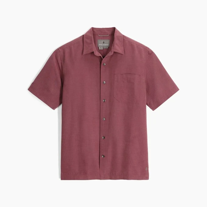 Men's Desert Pucker Dry Short Sleeve - Wild Rhubarb Wild Rhubarb / LG