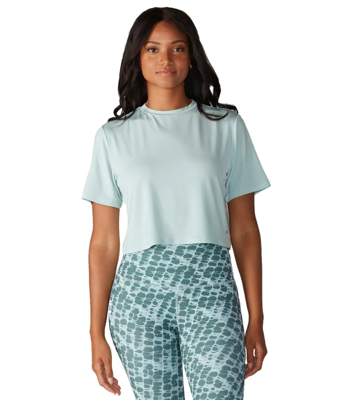 Tavi Crop Tee Sage / S