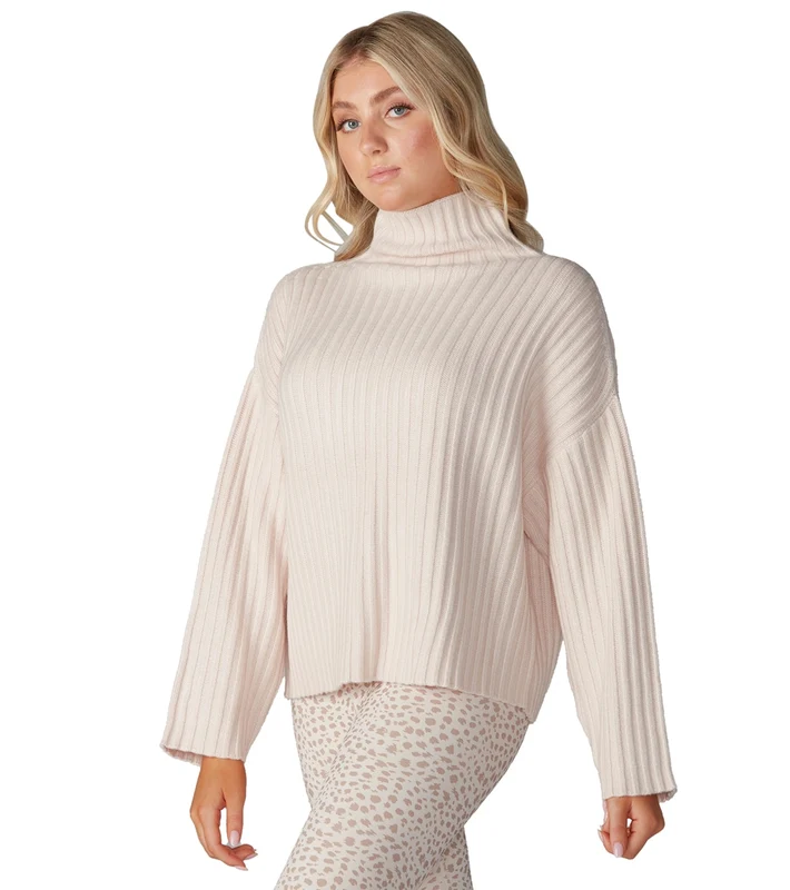 Tavi Alpine Mock Neck Sweater Dune / L