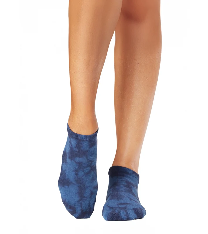 Tavi Savvy Grip Socks Deepwater Tie Dye / M