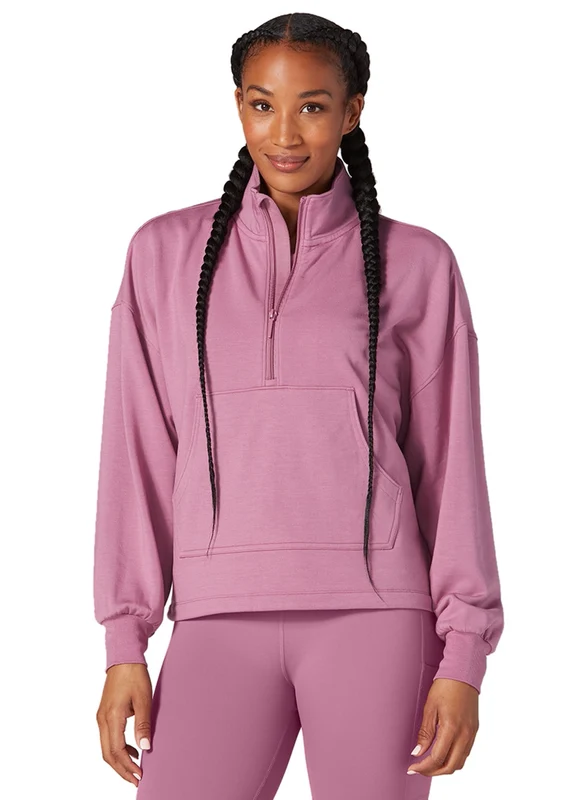Tavi Cozy Half Zip Berry / L