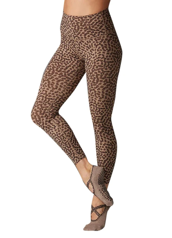 Tavi High Waisted 7/8 Yoga Leggings Desert Wild / L