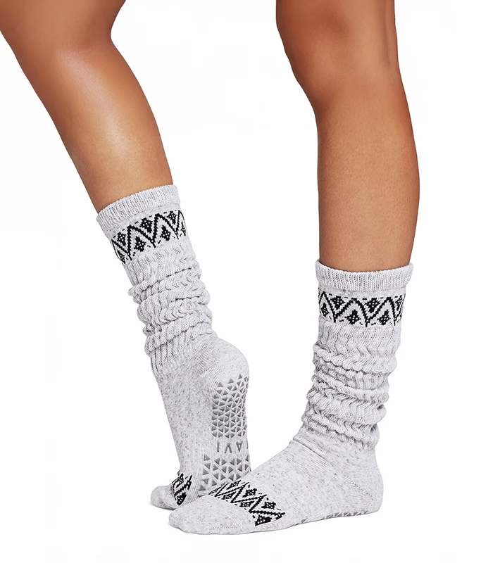 Tavi Stacy Grip Socks Sweater Weather / S