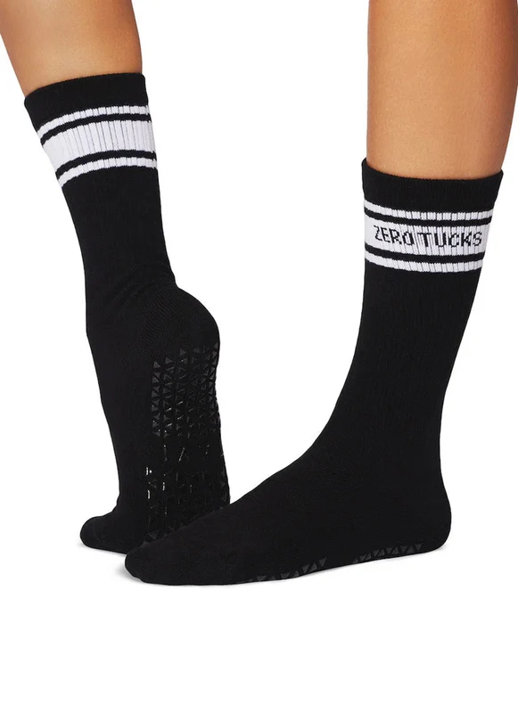 Tavi Kai Grip Crew Socks Zero Tucks / S